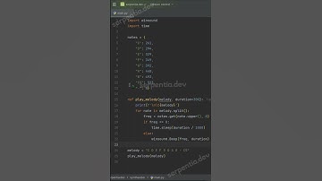 Мини-синтезатор на Python прямо в терминале. Никакой графики — только код и звук.