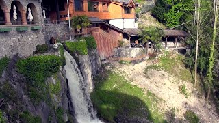 Most Beautiful in St. Beatus Caves Waterfalls Round Tour. ទឹកធ្លាក់ St. Beatus ស្អាតជាងគេ.