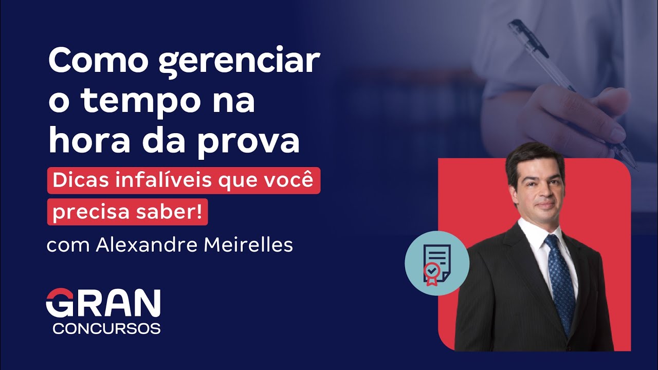 Como gerenciar o tempo na hora da prova - Dicas infalíveis que você ...