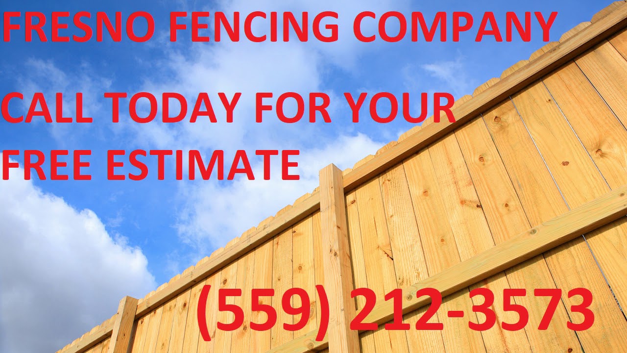 Fresno Fencing Company YouTube