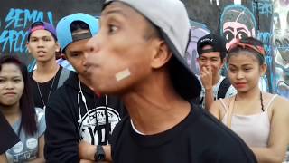 Laglagan Rap Battle League - J-Killa Vs Dibia ( Freestyle Battle )