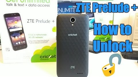 How to Unlock ZTE Prelude Plus