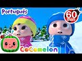 Cocomelon em Português | Canção do esqui | Compilação de Desenhos Animados e Músicas Infantis