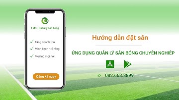 FMS - Quản lý sân bóng - Hướng dẫn đặt sân