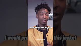 21 Savage shows off his British side