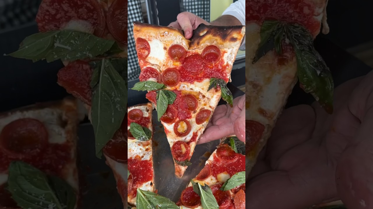 Part 1 of 3: This COAL OVEN PIZZA SPOT in Brooklyn NYC is amazing! (Table 87) 🍕🔥 #DEVOURPOWER