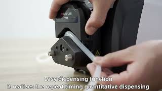 LEADFLUID BT601S+YZ15 peristaltic pump with timer control functions