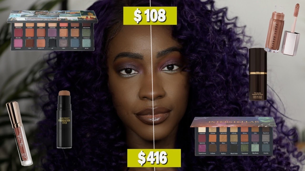 Drugstore Vs Highend Makeup Tutorial YouTube