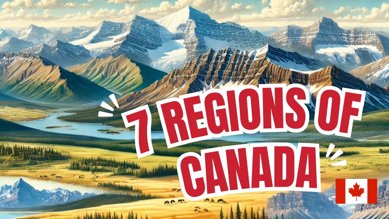 7 Regions of Canada | Song For Kids | Social Studies