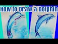 How to Draw a Dolphin Kids Step by Step Art Tutorial How to Draw a Dolphin Kids Step by Step Art Tutorial