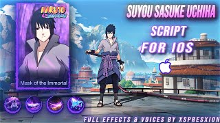 [IOS] SCRIPT SKIN -  Suyou Sasuke   |  Early Access  | Full Effects Voice  Latest Patch For IOS screenshot 5