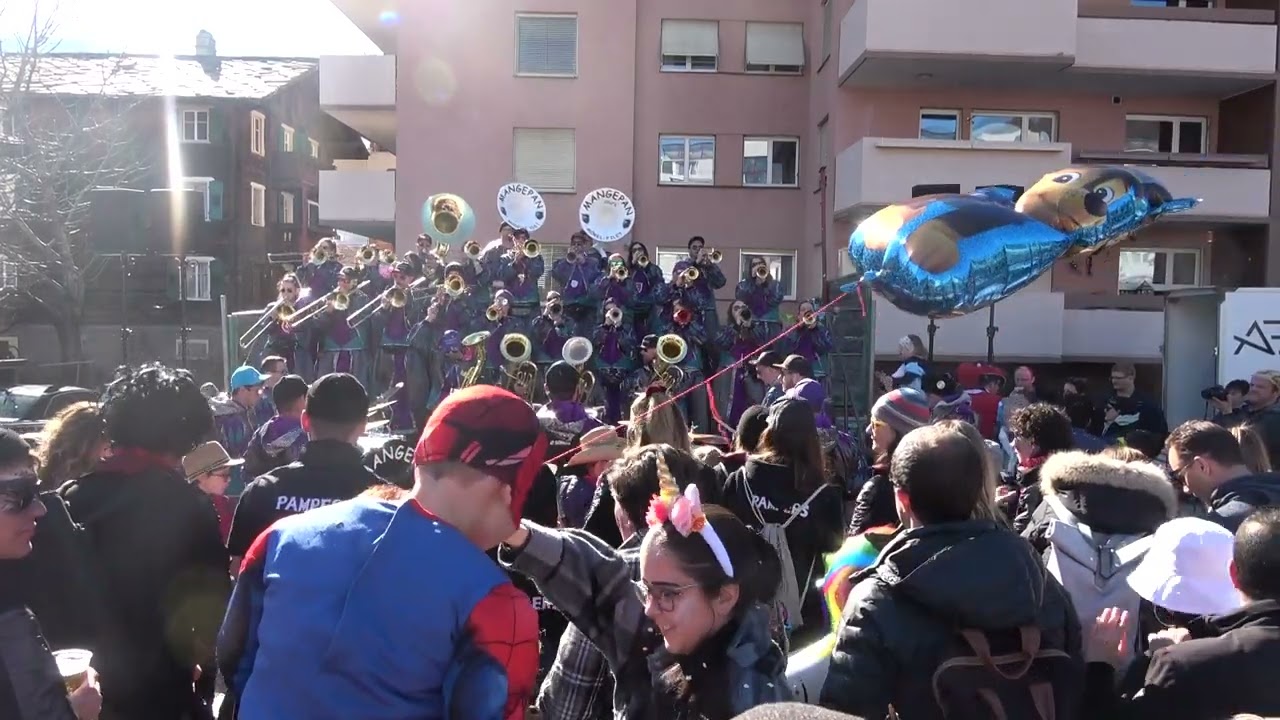 Mangepan Mörel-Filet @ Oberwalliser Guggäträffo in Natersch (27.02.2022)