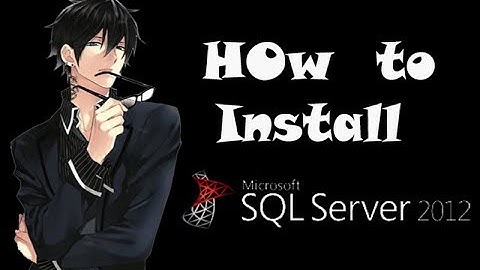 How to install SQL Server 2012 - Installation step by step . (1st Tutorial)