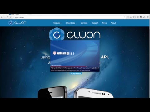 Getting Started with Gluon in NetBeans IDE