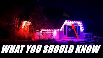 Wat u moet weten over permanente kerstverlichting voor buiten. CINOTON Slimme gekleurde verlichting