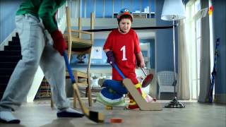 Первый Олимпийский. Заставка. Хоккей