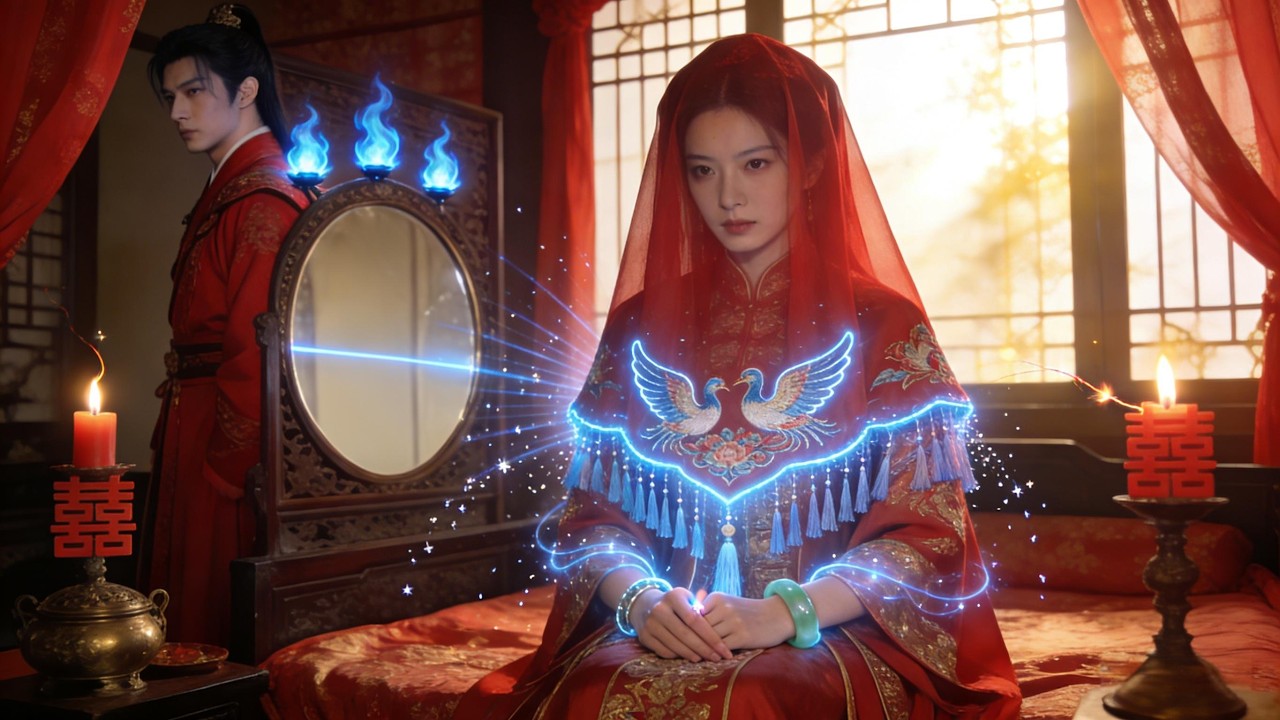 繼母庶妹逼我替嫁莽夫？！洞房夜我掀開蓋頭，夫君遞來一張地圖🗺️💎