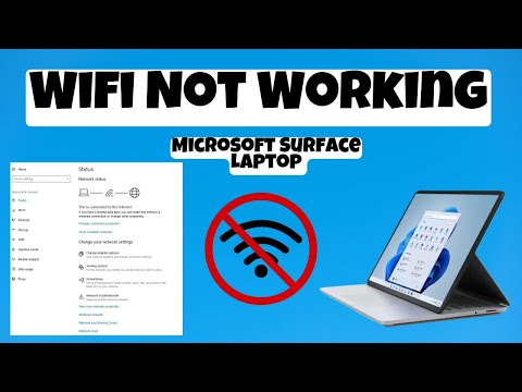 Microsoft Surface Laptop Go Wifi Not Working Wifi Connection Problem Fix Windows