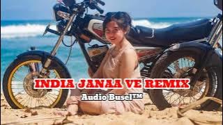 Lagu Joget Terbaru 2024 - INDIA JANAA VE REMIX - Audio Busel || From Remixer Armin 💃💃