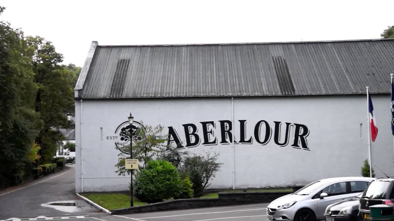 Aberlour distillery in Speyside, Scotland