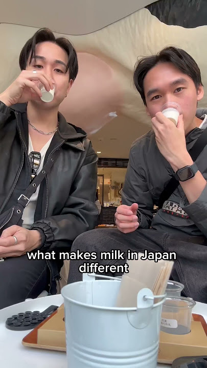 Japanese milk hits different #milk #japan #shorts
