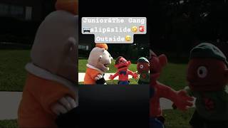 Junior,Joseph&Cody Go Slip&Sliding