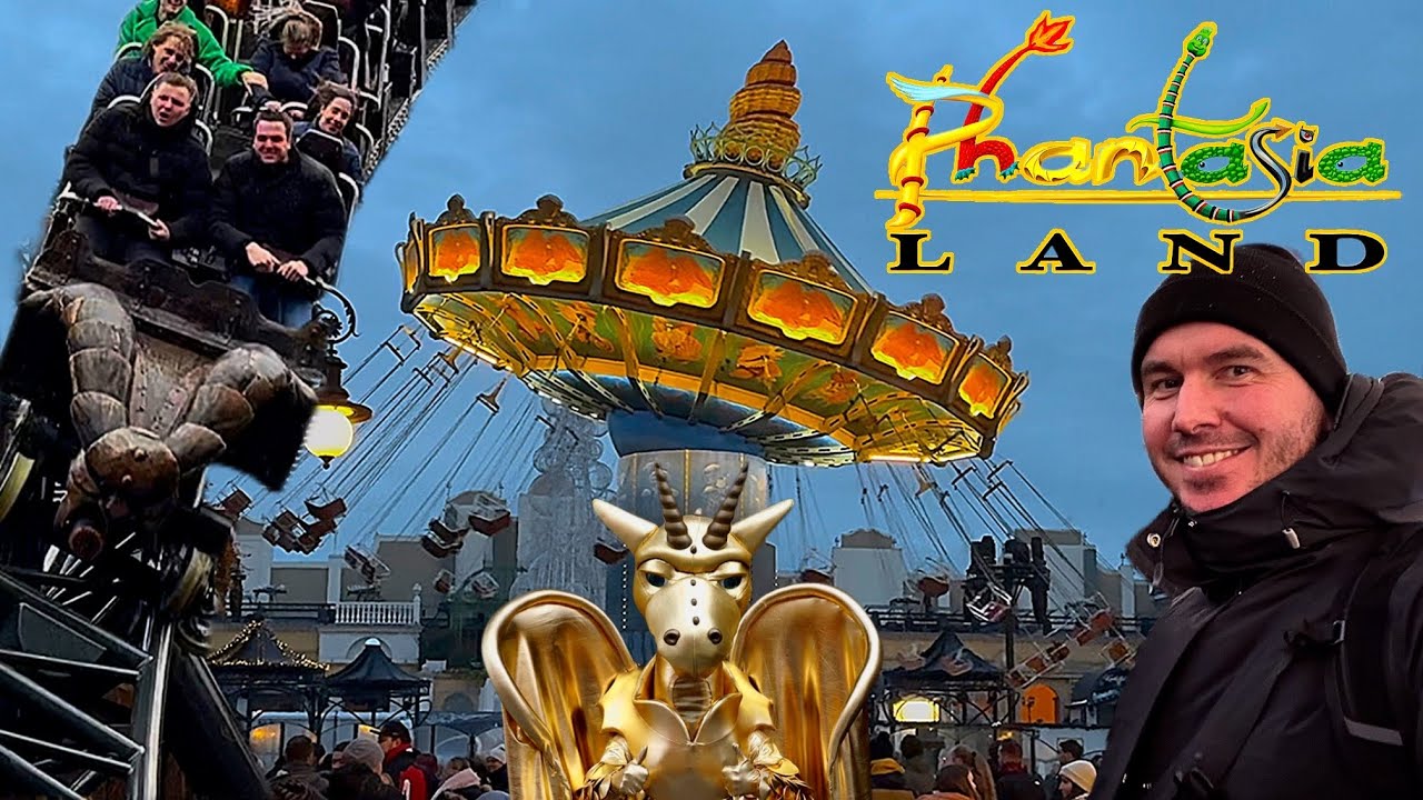 PHANTASIALAND Wintertraum Vlog 2025 - Erstbesuch in Europas besten Freizeitpark?
