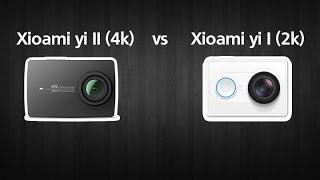 Xiaomi yi 2 (4K) vs Xiaomi yi 1- Action Camera Test Review
