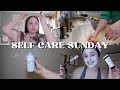 SELF CARE SUNDAY! (hair oiling, cleaning my brushes, shower products, &amp; nail care)