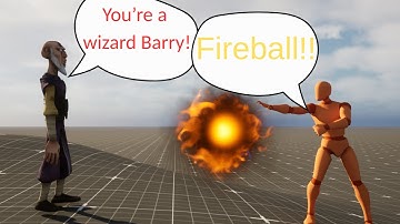 Magic Shop Teacher and Spell Casting System Unreal Engine 5