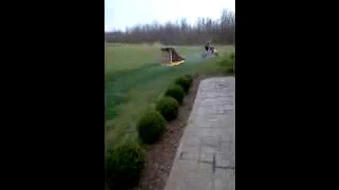 how I got my fmx ramp to my back yard