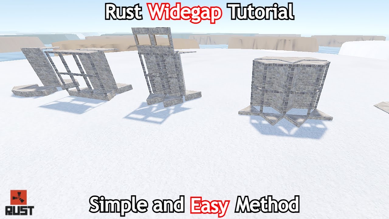 Widegaps Tutorial *5 examples* (Easy Method) RUST YouTube