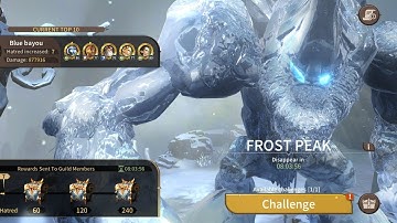 Frost Peak - Gameplay walkthrough Guild battle | Magnum Quest
