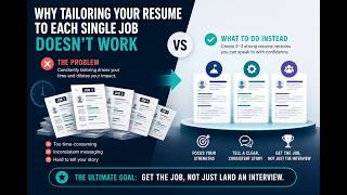 Why Tailoring Your Resume for Every Job Is a Waste of Time — And What Actually Gets You Hired