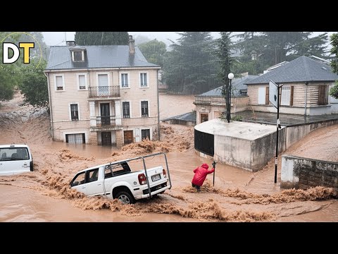 CRISIS in Spain Today! Severe Flooding and Storm Caused Chaos in Barcelona and La Rioja!
