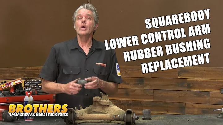 1973-87 Chevy & GMC Truck Control Arm Bushing Replacement/Install/Removal - Squarebody