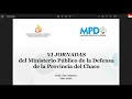 VI JORNADAS DEL MINISTERIO PÚBLICO DE LA DEFENSA - 2022