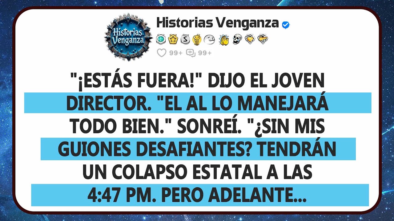 Bloqueé Los Servidores Con Mi Escáner De Retina Tras Ser Despedido Como Curador De Vibraciones.