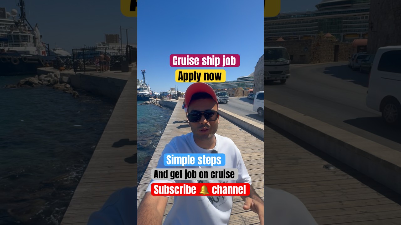 MSc cruise jobs Apply now for simple steps. #cruisejobs #msc #cruiselines #cruserr_vishal