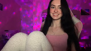 ASMR body triggers (collarbone tapping, fabric scratching, hand sounds, hair brushing) 🩰