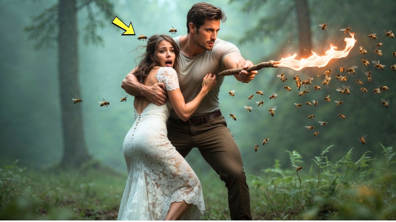 He Saved a Screaming Woman from a Swarm of Bees—Only to Discover She Was a Millionaire Heiress…