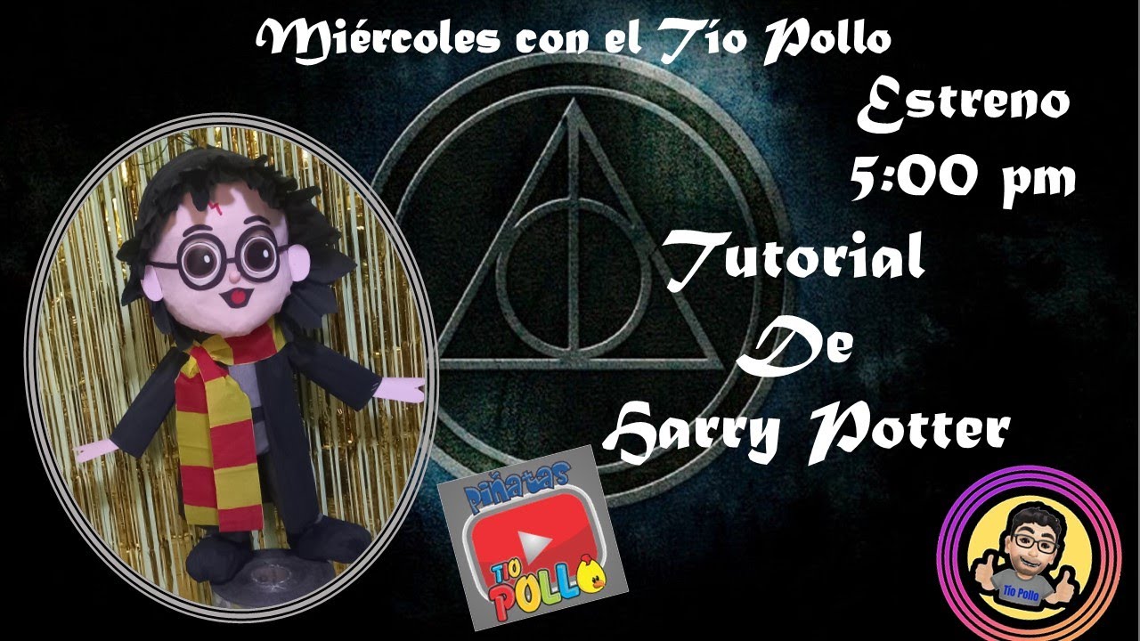 Tutorial Piñata de Harry Potter 