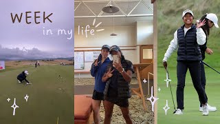 ♥︎ golf vlog + sports week⎮ reuniting with friends, breakfast dates, lots of golf