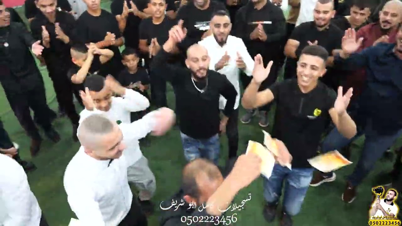 استقبال ناااااري للعرسان نوح وجبرين أبو عياش | الفنان جعفر شحادة | مواويل وأغاني جديدة نااااااار ...