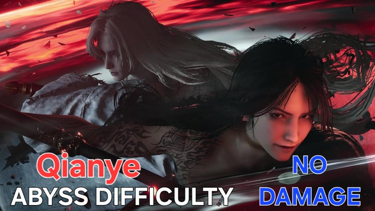 Where Winds Meet - Abyss Trial: Qianye (No Damage, Strategic Sword + Heavensquaker Spear)
