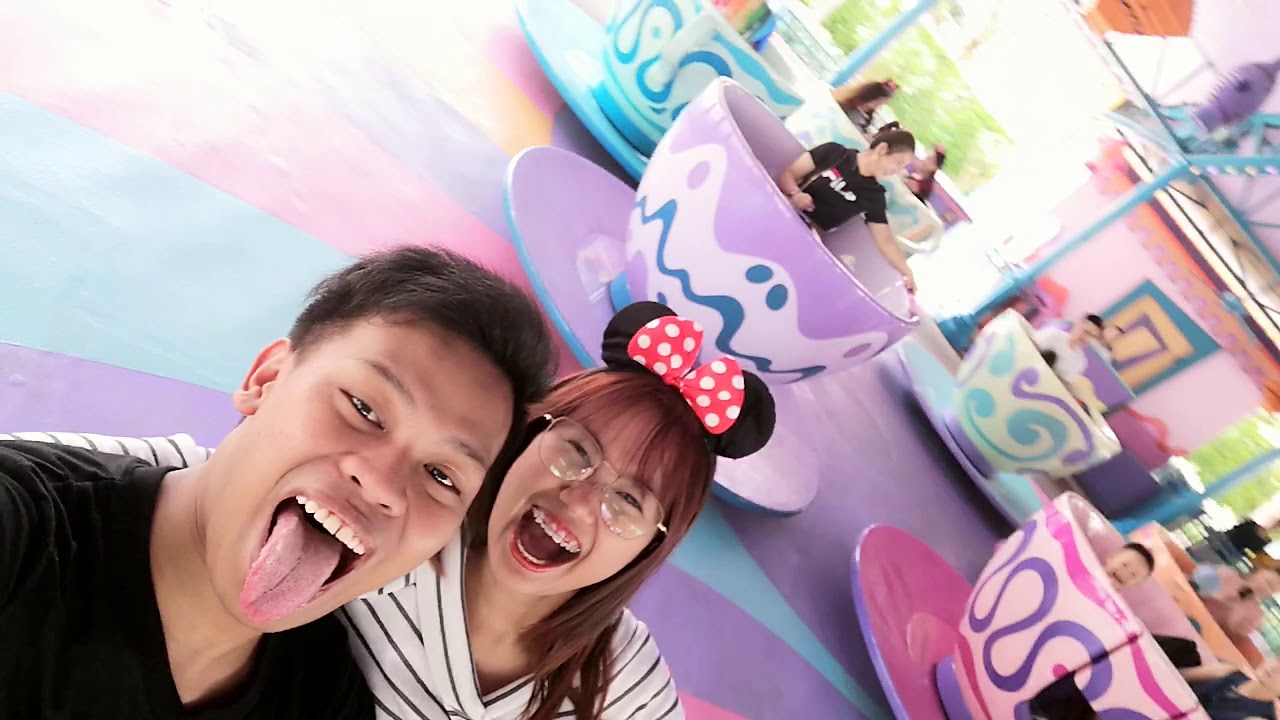HK disneyland first ride - YouTube