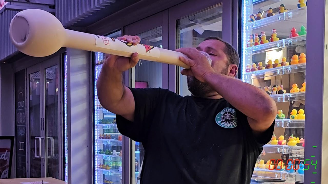 $100 Milkshake Challenge Las Vegas Duck Donuts