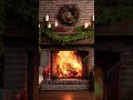 Beautiful Fireplace and Christmas Vibes 🎄
