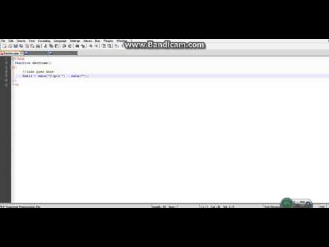 PHP tutorial 5 part 3 - Using functions with functions
