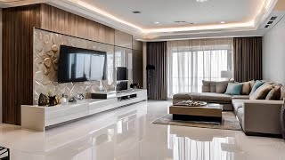 200 Modern Living Room Designs 2024 Home Interior Design Ideas| Living Room Wall Decorating Ideas p3